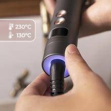 SurfCare 850 Magic Waves Visio Automatischer Lockenstab mit digitalem bürstenlosem Motor, Keramikbeschichtung mit Temperatur- und Zeiteinstellung und LCD-Display.