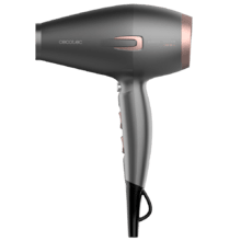 Cecotec Secador de pelo iónico Bamba IoniCare 5350 PowerShine Fire, 2600W,  ajuste de temperatura y velocidad, difusor volumen