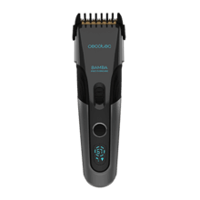 Bamba PrecisionCare Titanium. Aparador de cabelo com Lâmina de aço inoxidável com revestimento de titânio, bateria de lítio, duração da bateria até 120 minutos, uso com e sem fio, 3 pentes