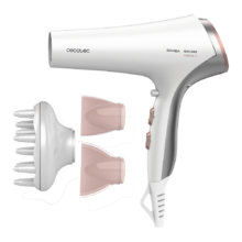 Asciugacapelli Bamba Ionicare 5320 Flashlook. Potenza 2200 W, Ioni reali, 2 ugelli, diffusore, Haircare, funzione aria fredda, cavo 2,5 m, 3 temperature, 2 velocità