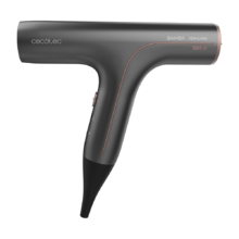 Sèche-cheveux Bamba Ionicare 6000 RockStar Soft. Sèche-cheveux à fable consommation avec moteur numérique, 1200 W, ions réels, Extreme Protect, fonction d’auto-nettoyage, silencieux et 3 buses