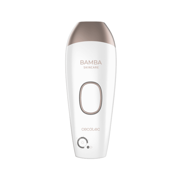 Épilateur IPL Bamba SkinCare IPL Quartz. Lumière pulsée, 120.000 flashs, lampe à quartz, capteur de détection de la peau, design compact