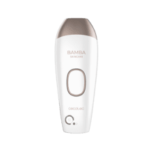 Epilatore IPL Bamba SkinCare IPL Quartz Luce pulsata, 120.000 impulsi, lampada di quarzo, sensore per rilevamento del tipo di pelle, design compatto