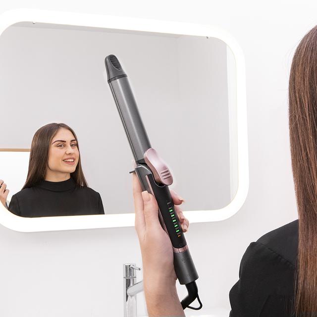 Uso de la CECOTEC Bamba RitualCare 1000 Titanium 2in1 para alisar el pelo