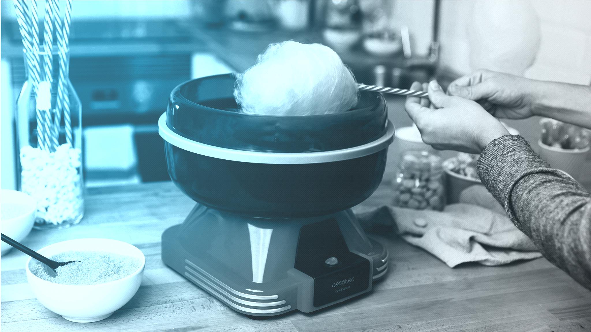 Cómo hacer algodón de azúcar en casa - ¡Con y sin máquina!
