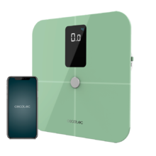 Surface Precision 10400 Smart Healthy Vision Green. Báscula de Baño inteligente con Medición de Bioimpedancia, App, 15 Parámetros