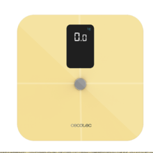 Surface Precision 10400 Smart Healthy Vision Yellow. Báscula de Baño inteligente con Medición de Bioimpedancia, App, 15 Parámetros
