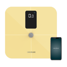 Surface Precision 10400 Smart Healthy Vision Yellow Intelligente Badezimmerwaage Bioimpedanzmessung, App, 15 Parameter