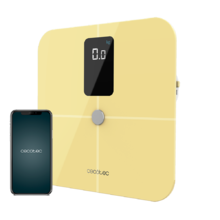 Pèse-personne intelligent Surface Precision 10400 Smart Healthy Vision Yellow. Mesure de la bioimpédance, app et 15 paramètres
