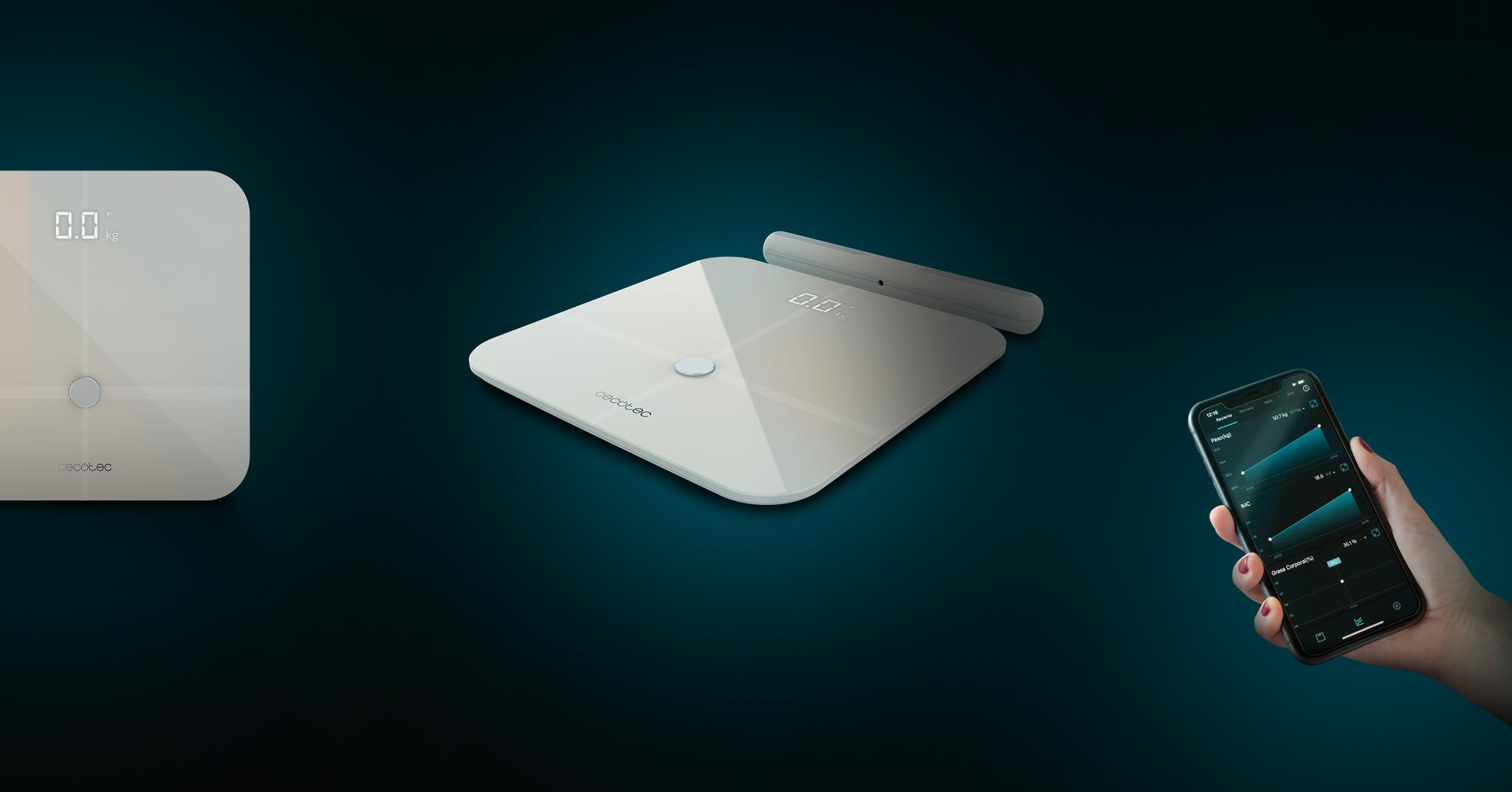 Immagine in primo piano del prodotto Bilancia pesapersone Surface Precision 10600 Smart Healthy Pro Beige.