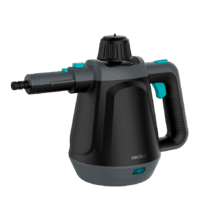 Nettoyeur vapeur à main HydroSteam 1060 Active&Power. 1200 W de puissance, nettoyage et désinfection, réservoir de 450 ml, 3,5 bars de pression, 45 g/min de débit de vapeur et 17 accessoires inclus.