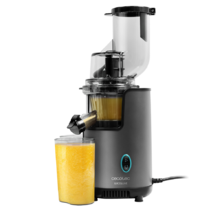 Juice&Live 2500 EasyClean Extracteur de jus par pression à froid avec 200 W de puissance, filtre EasyClean facile à nettoyer et tube d’embouchure XL pour introduire des fruits et légumes entiers.
