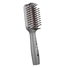 Bamba InstantCare 800 Travel Brush. Cepillo Alisador de Viaje de 26 W, Revestimiento de Cerámica y Turmalina, Temperatura máxima 190º, Calentamiento en 90 Segundos, Bolsa de Viaje