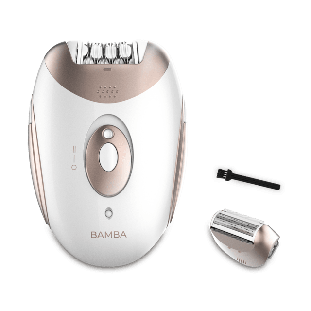 Depiladora Cecotec Bamba SkinCare Depil-Action con cabezales y cepillo de limpieza