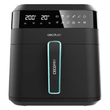 Cecofry Experience 6000 Freidora sin Aceite 6 L de Aire Airfryer. 1700 W, Tecnología PerfectCook, Temperatura regulable de 80 a 200ºC, Panel de Control Táctil, 9 Modos, Temporizador