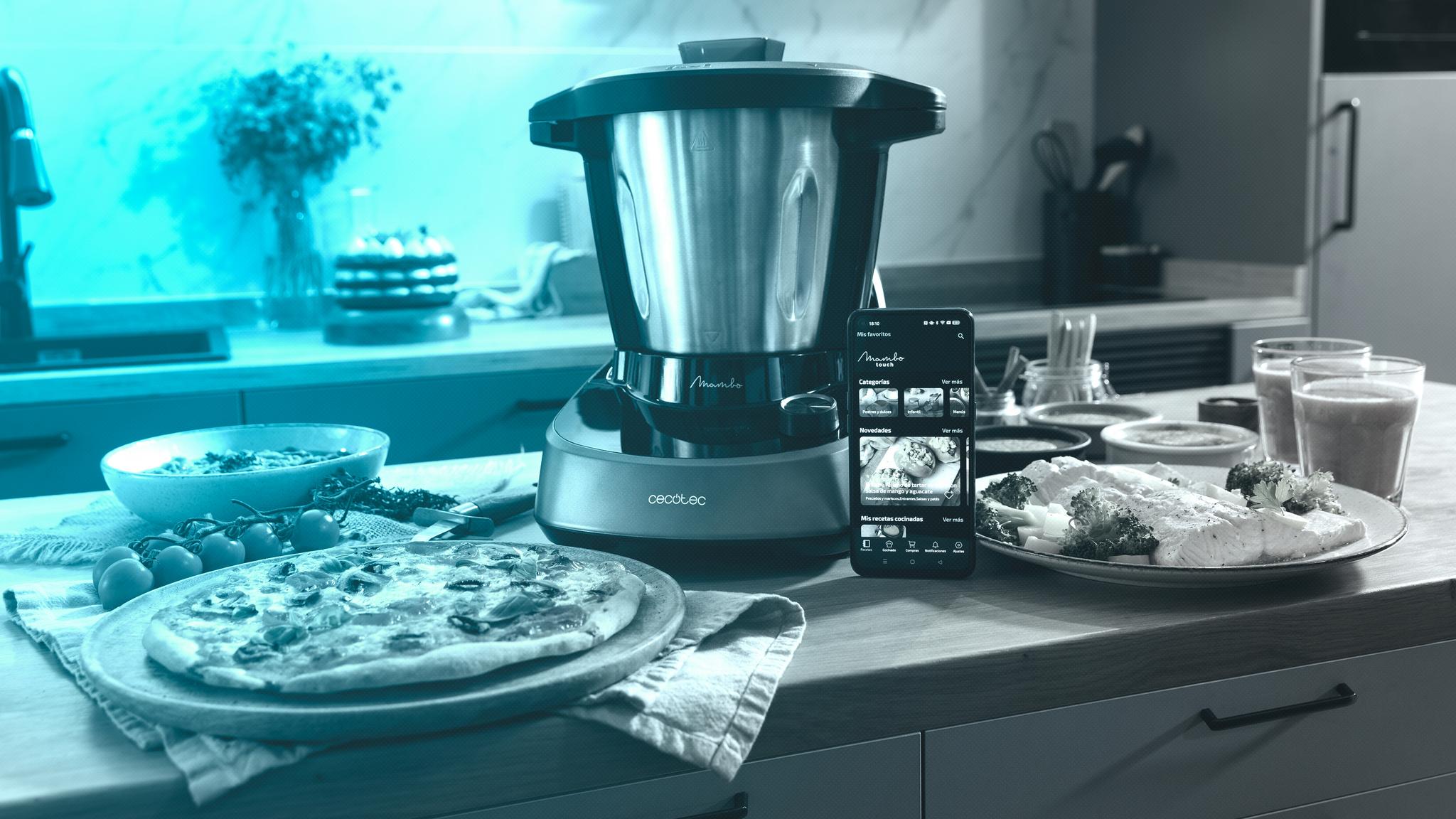 Cecotec Robot de Cocina Multifunción Mambo Touch con Jarra