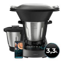 Robot de cuisine Mambo 11090 Habana Wifi avec 37 fonctions, APP, système autonettoyant, accessoires OneClick, balance intégrée, carafe en acier inoxydable et carafe anti-adhésive Habana.