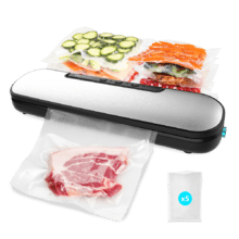 SealVac Easy Magnetik  Embaladora a vácuo que permite manter os alimentos frescos durante mais tempo, de uma maneira muito fácil.