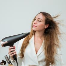 Sèche-cheveux Bamba IoniCare Elegance AC avec 2400 W, technologie ionique et grand débit d'air