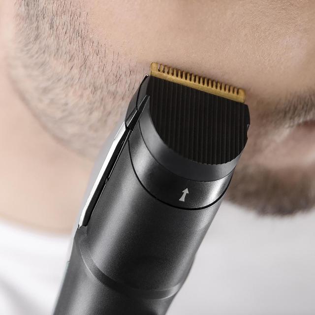 Bamba PrecisionCare AllDrive Pro Barbero Con Dial De Ajuste, Con Cuchillas De Acero Inoxidable con Revestimiento De Titanio Y Batería De Litio.