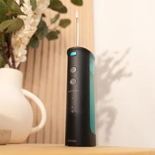 ToothCare Jet Fresh Irrigador portátil a batería con depósito de 180 ml, con 3 boquillas, 3 modos y autonomía de 20 días (uso de 2 veces al día)