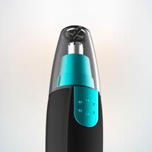 Bamba PrecisionCare NoseTrim Nasenepilierer mit Klinge aus rostfreiem Stahl, ergonomisches Design und Schutzkappe für die Klinge.