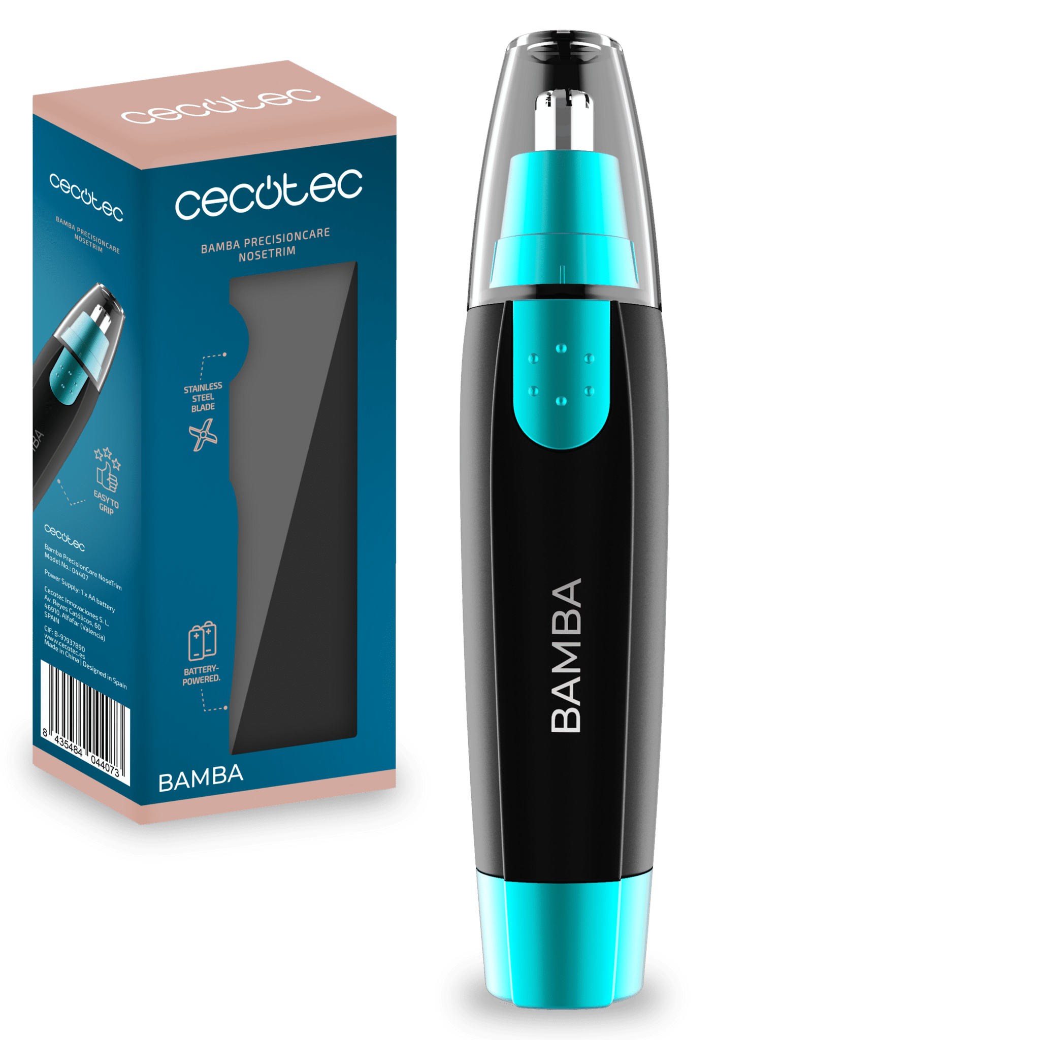 PrecisionCare NoseTrim Depiladora De Nariz Cecotec