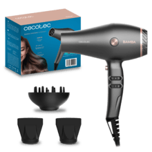 Secador de cabelo Bamba IoniCare Harmony AC com 2600W, tecnologia Ion, 2 bicos e difusor