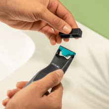 Bamba PrecisionCare OneShave Recortadora de pelo 2 en 1, uso inalámbrico, cuchillas de acero inoxidable y peine ajustable