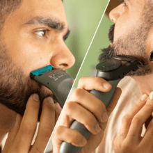 Bamba PrecisioCare OneShave 2-in-1-Haartrimmer, kabelloser Betrieb, Edelstahlklingen und verstellbarer Kamm