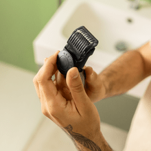 Bamba PrecisioCare OneShave 2-in-1-Haartrimmer, kabelloser Betrieb, Edelstahlklingen und verstellbarer Kamm