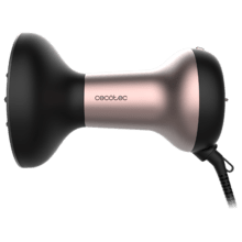 Ionicare MagiCurls Black Secador difusor de pelo con 3 temperaturas y 2 velocidades, 17 púas, 800 W y tecnología de iones