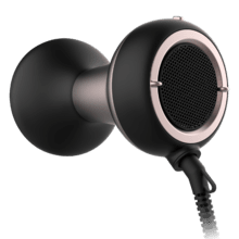 Ionicare MagiCurls Black Secador difusor de pelo con 3 temperaturas y 2 velocidades, 17 púas, 800 W y tecnología de iones