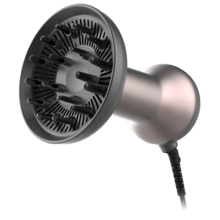 Ionicare MagiCurls Grey Secador difusor de pelo con 3 temperaturas y 2 velocidades, 17 púas, 800 W y tecnología de iones