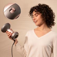 Ionicare MagiCurls Grey Secador difusor de pelo con 3 temperaturas y 2 velocidades, 17 púas, 800 W y tecnología de iones