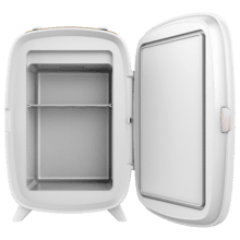 Cecotec CoolingBeauty 6000 Mirror Rose Mini frigo per cosmetici da 6 litri con specchio e luce LED