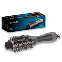 Bamba CeramicCare Single Brosse soufflante avec revêtement en céramique, puissance de 1200 W, 2 vitesses et 3 températures.