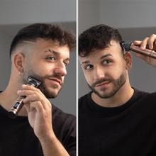 Coiffeur Bamba PrecisionCare Warrior avec lame tranchante, moteur silencieux et écran LCD.