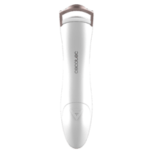 Bamba FaceCare i-Lash Curler Recourbe-cils à chauffe rapide en silicone, avec capteur de température et design ergonomique.