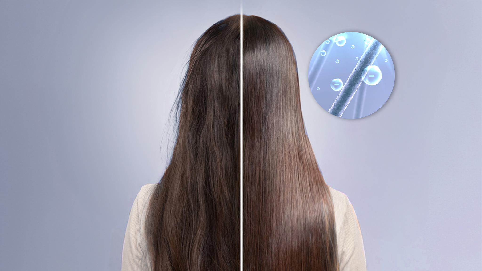 El futuro del pelo sin encrespamiento.