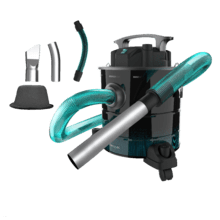 Conga Ash 5000 Free Aspirador de cenizas y de pellets Conga Ash 5000 Free  de 20L,  1200 W de potencia y sencillo transporte gracias a sus ruedas y su asa de transporte