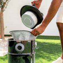 Conga Ash 5000 Free Aspirador de cenizas y de pellets Conga Ash 5000 Free  de 20L,  1200 W de potencia y sencillo transporte gracias a sus ruedas y su asa de transporte