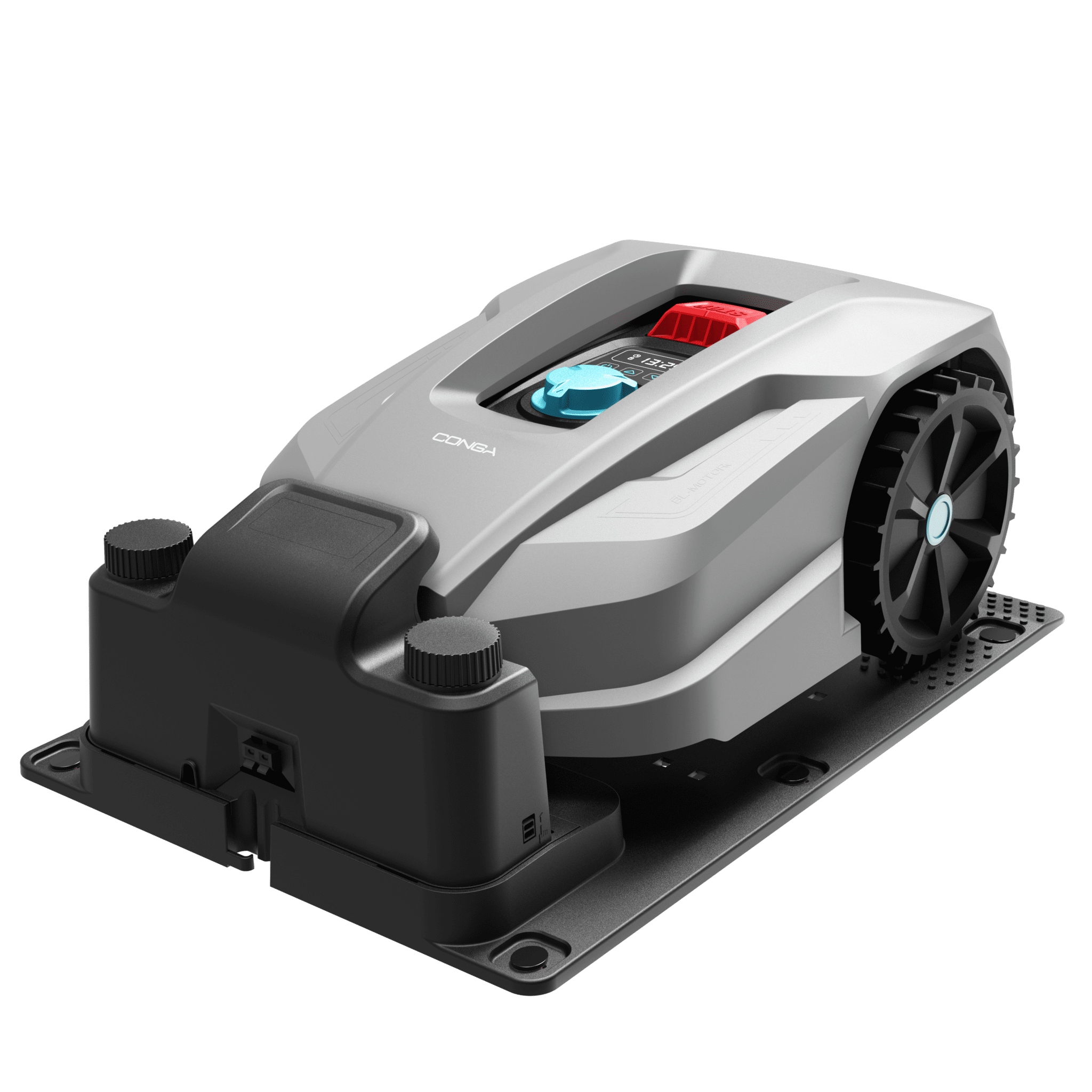 Cecotec Conga GrassHopper 800 Connected sobre base de carga