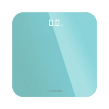 Pèse-personne numérique Surface Precision 9350 Healthy Sky. Charge via USB, écran LED invisible, 300 x 300 mm, 4 capteurs de mesure, jusqu’à 180 kg.