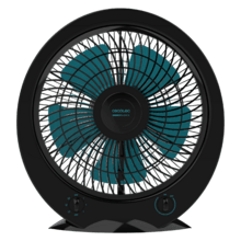 EnergySilence 4500 Power Box Black Ventilador de suelo con 45 W, 12 pulgadas, 3 velocidades, temporizador, silencioso, uso sencillo y máxima seguridad.