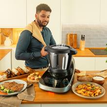 Mambo CooKing Victory Robot de cocina multifunción con dispensador de alimentos. 1700 W, 45 Funciones, Miles de Recetas Guiadas, Jarra Victory de 4,5L, Accesorios: Vaporera o Cesto para Hervir