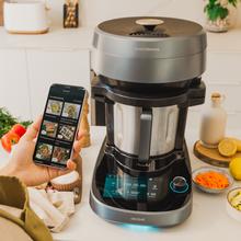 Mambo CooKing Unique Robot de cocina multifunción con dispensador de alimentos. 2200 W, 45 Funciones, Miles de Recetas Guiadas, Jarra Unique de 4,5L, Accesorios: Vaporera o Pala para Guisos