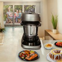 Mambo CooKing Unique Robot de cocina multifunción con dispensador de alimentos. 2200 W, 45 Funciones, Miles de Recetas Guiadas, Jarra Unique de 4,5L, Accesorios: Vaporera o Pala para Guisos