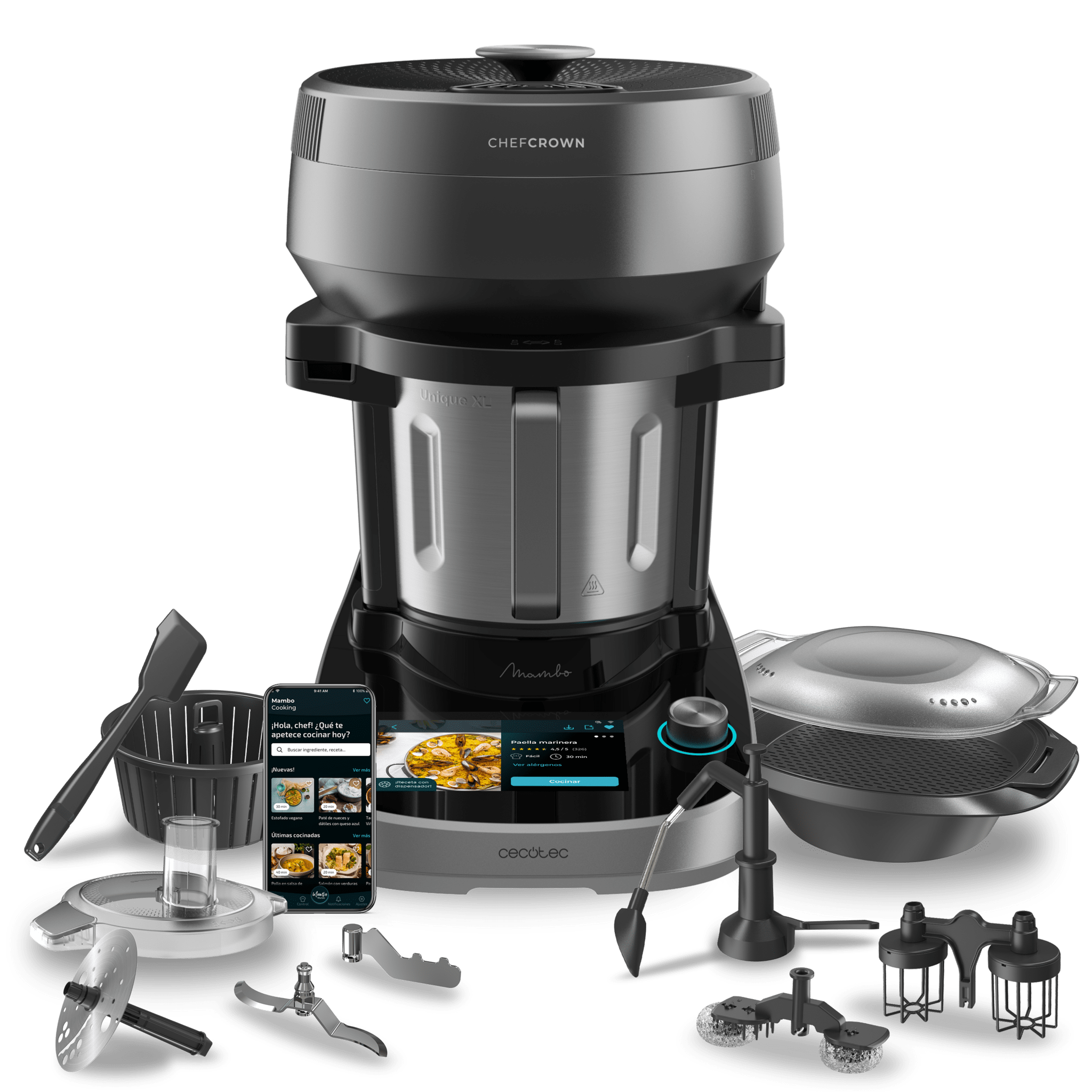 Cecotec Multifunction Kitchen Robot Mambo With Mambomix Spoon Dietary Fryer  Cecofry 1,5 L Or Handheld Vacuum Cleaner Without Powerful Conga Cables.  Choose Model And Pack - Kitchen Robot - AliExpress