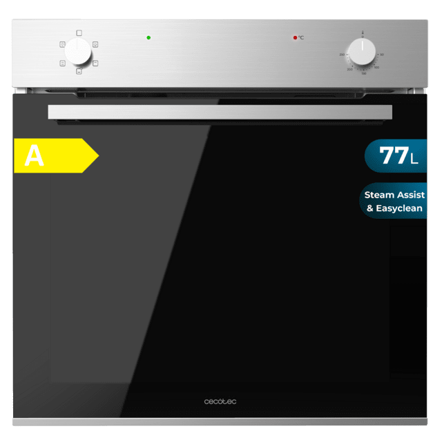 Bolero Hexa C126001 Line A Horno Integrable Convencional C126001 Line de 77L de capacidad, 5 funciones, Convencional, Steam Assist, Steam EasyClean, Clase A, 2800W.